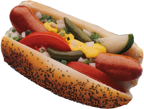 Hot Dog Chicago Style