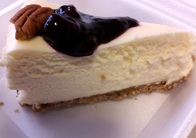 Triple Berry Cheesecake with Pecan Crust