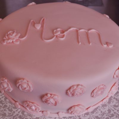 whole cake mother day Love Pink 2